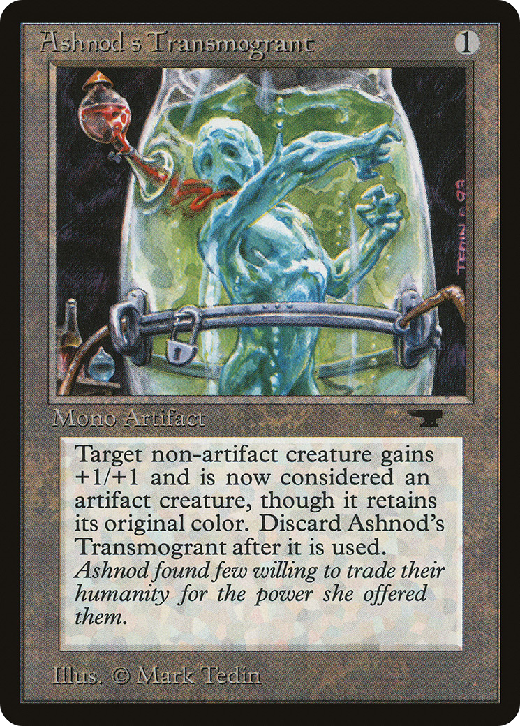 Ashnod's Transmogrant (ATQ-040) - Antiquities - Premium MTG Single from Wizards of the Coast - Just $1.52! Shop now at Game Crave Tournament Store