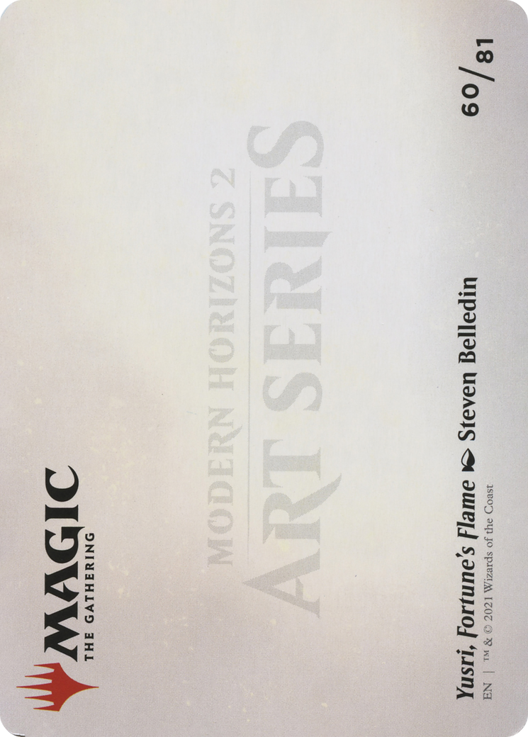 Yusri, Fortune's Flame // Yusri, Fortune's Flame (AMH2-060) - Modern Horizons 2 Art Series (Borderless) Foil - Premium MTG Single from Wizards of the Coast - Just $0! Shop now at Game Crave Tournament Store