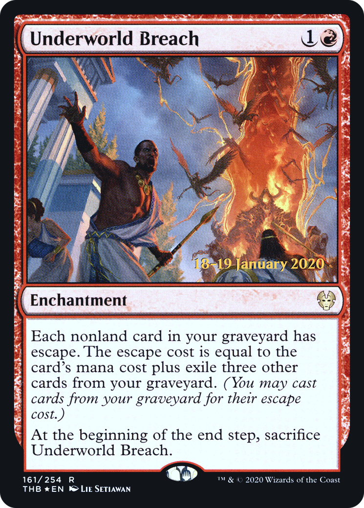 Underworld Breach (PTHB-161S) - Theros Beyond Death Promos Foil - Premium MTG Single from Wizards of the Coast - Just $3.79! Shop now at Game Crave Tournament Store