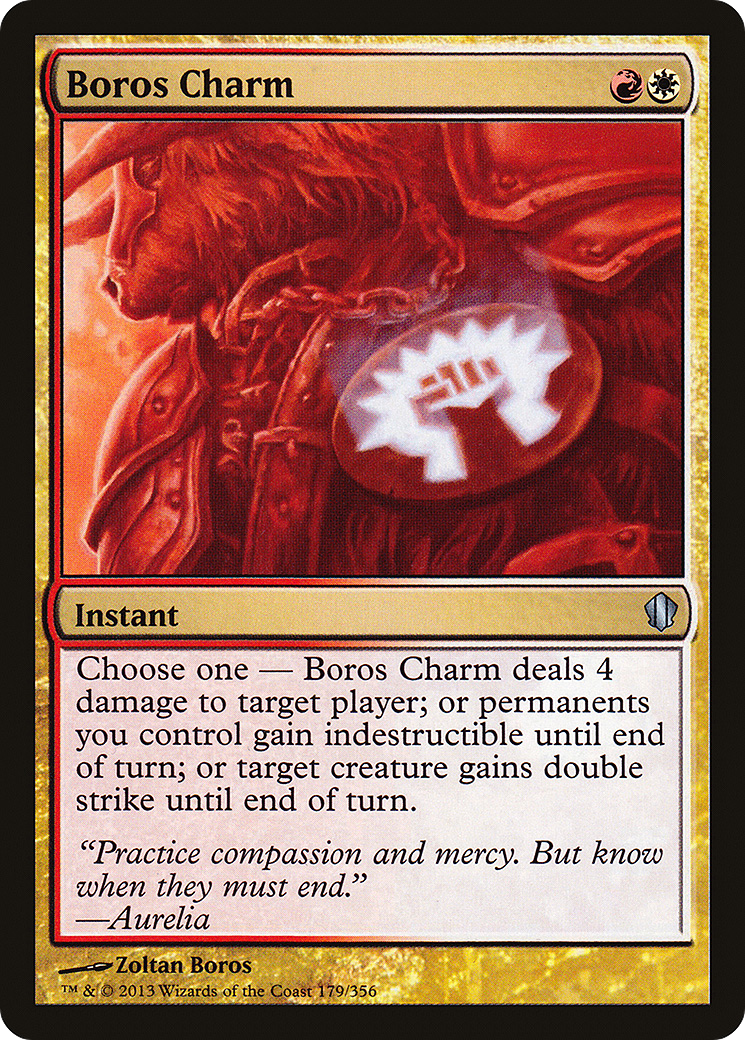 Boros Charm (C13-179) - Commander 2013 - Premium MTG Single from Wizards of the Coast - Just $1.06! Shop now at Game Crave Tournament Store