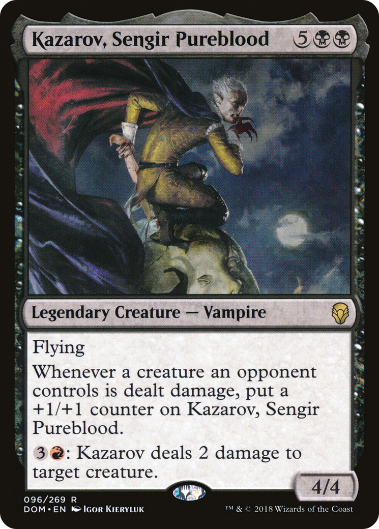 Kazarov, Sengir Pureblood (DOM-096) - Dominaria - Premium MTG Single from Wizards of the Coast - Just $0.25! Shop now at Game Crave Tournament Store