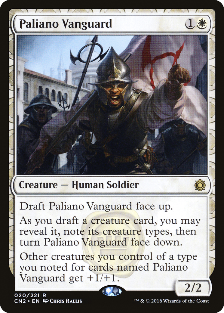 Paliano Vanguard (CN2-020) - Conspiracy: Take the Crown: (draft) - Premium MTG Single from Wizards of the Coast - Just $0.25! Shop now at Game Crave Tournament Store