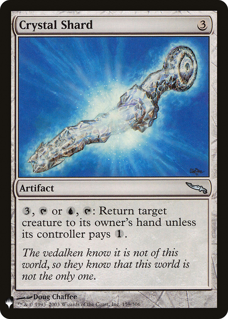Crystal Shard (MB1-1570) - Mystery Booster - Premium MTG Single from Wizards of the Coast - Just $0.18! Shop now at Game Crave Tournament Store