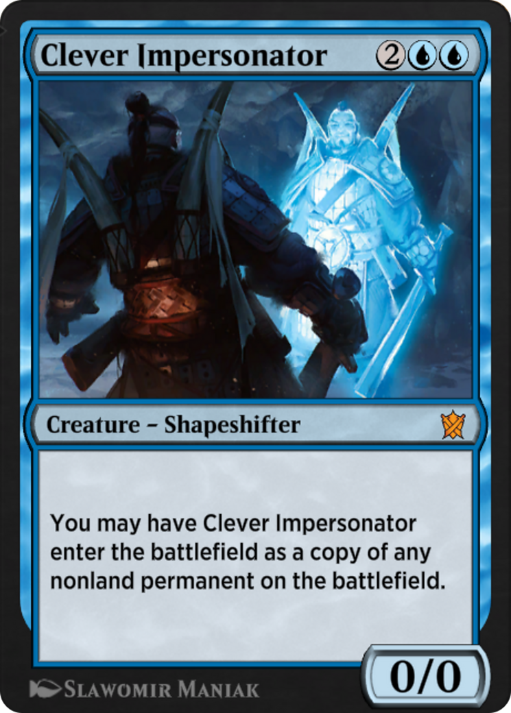Clever Impersonator (EA2-009) - Explorer Anthology 2 - Premium MTG Single from Wizards of the Coast - Just $0! Shop now at Game Crave Tournament Store