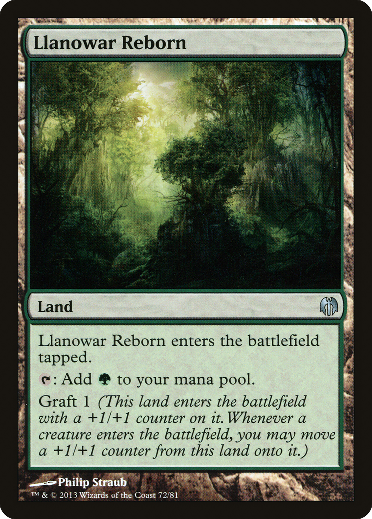 Llanowar Reborn (DDL-072) - Duel Decks: Heroes vs. Monsters - Premium MTG Single from Wizards of the Coast - Just $0.25! Shop now at Game Crave Tournament Store