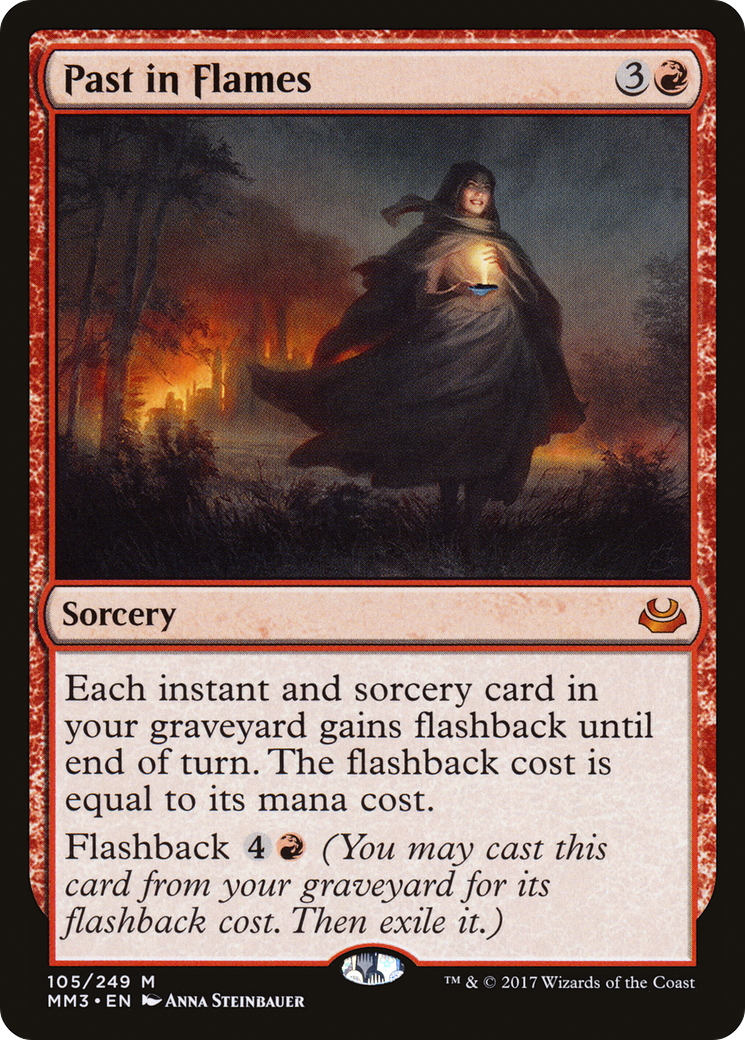 Past in Flames (MM3-105) - Modern Masters 2017 - Premium MTG Single from Wizards of the Coast - Just $0.97! Shop now at Game Crave Tournament Store