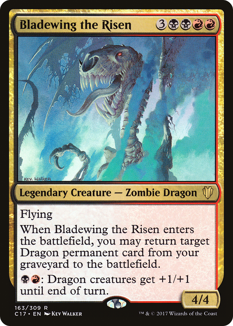 Bladewing the Risen (C17-163) - Commander 2017 - Premium MTG Single from Wizards of the Coast - Just $0.32! Shop now at Game Crave Tournament Store