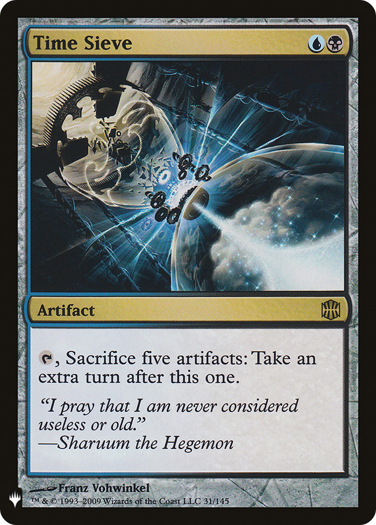 Time Sieve (MB1-1497) - Mystery Booster - Premium MTG Single from Wizards of the Coast - Just $1.74! Shop now at Game Crave Tournament Store