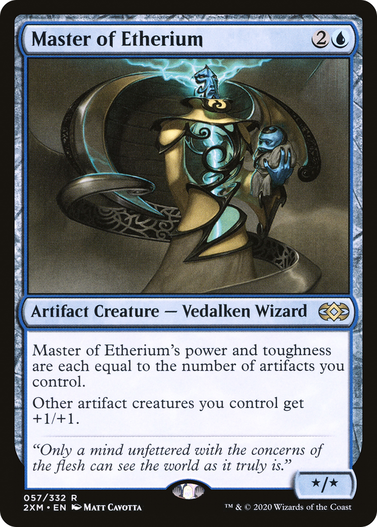 Master of Etherium (2XM-057) - Double Masters - Premium MTG Single from Wizards of the Coast - Just $0.26! Shop now at Game Crave Tournament Store
