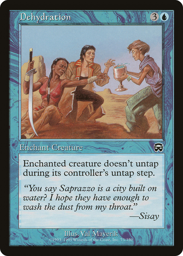 Dehydration (MMQ-073) - Mercadian Masques Foil - Premium MTG Single from Wizards of the Coast - Just $0.21! Shop now at Game Crave Tournament Store