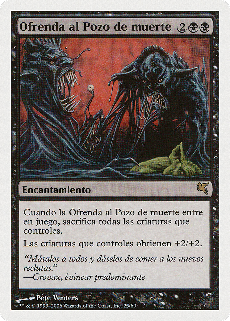 Death Pit Offering (PSAL-F25) - Salvat 2005 - Premium MTG Single from Wizards of the Coast - Just $0.80! Shop now at Game Crave Tournament Store