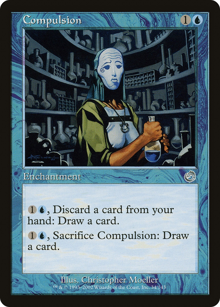 Compulsion (TOR-034) - Torment - Premium MTG Single from Wizards of the Coast - Just $0.08! Shop now at Game Crave Tournament Store