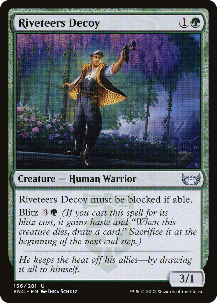 Riveteers Decoy (SNC-156) - Streets of New Capenna - Premium MTG Single from Wizards of the Coast - Just $0.08! Shop now at Game Crave Tournament Store