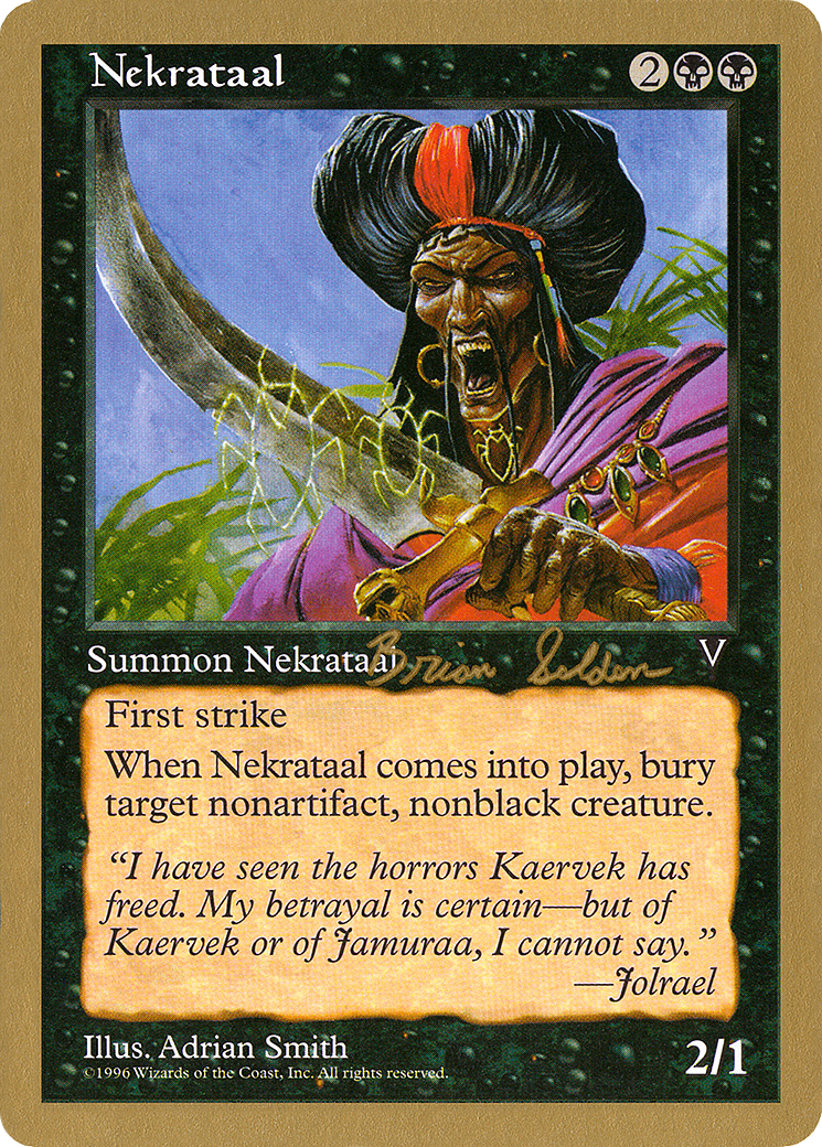 Nekrataal (WC98-BS66) - World Championship Decks 1998 - Premium MTG Single from Wizards of the Coast - Just $0.08! Shop now at Game Crave Tournament Store