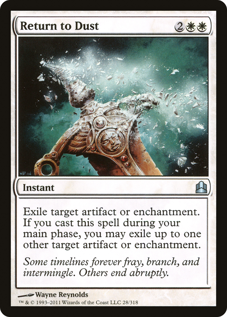 Return to Dust (CMD-028) - Commander 2011 - Premium MTG Single from Wizards of the Coast - Just $0.08! Shop now at Game Crave Tournament Store