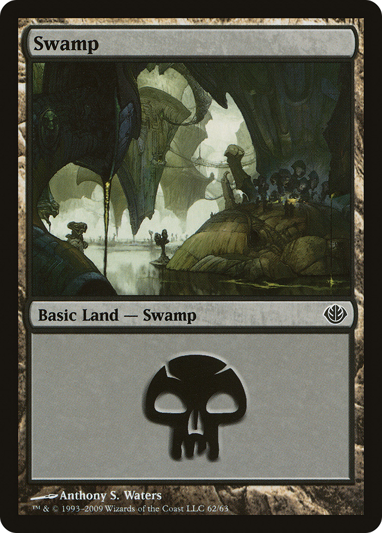 Swamp (DDD-062) - Duel Decks: Garruk vs. Liliana - Premium MTG Single from Wizards of the Coast - Just $0.25! Shop now at Game Crave Tournament Store