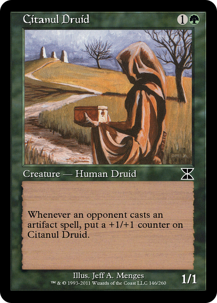Citanul Druid (ME4-146) - Masters Edition IV - Premium MTG Single from Wizards of the Coast - Just $0! Shop now at Game Crave Tournament Store