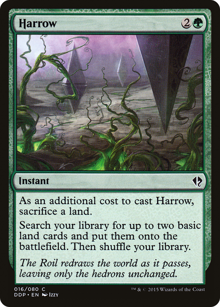 Harrow (DDP-016) - Duel Decks: Zendikar vs. Eldrazi - Premium MTG Single from Wizards of the Coast - Just $0.30! Shop now at Game Crave Tournament Store