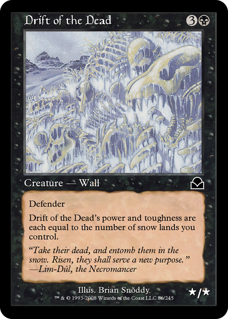 Drift of the Dead (ME2-086) - Masters Edition II Foil - Premium MTG Single from Wizards of the Coast - Just $0! Shop now at Game Crave Tournament Store