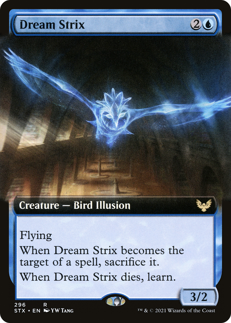 Dream Strix (STX-296) - Strixhaven: School of Mages: (Extended Art) Foil - Premium MTG Single from Wizards of the Coast - Just $0.08! Shop now at Game Crave Tournament Store