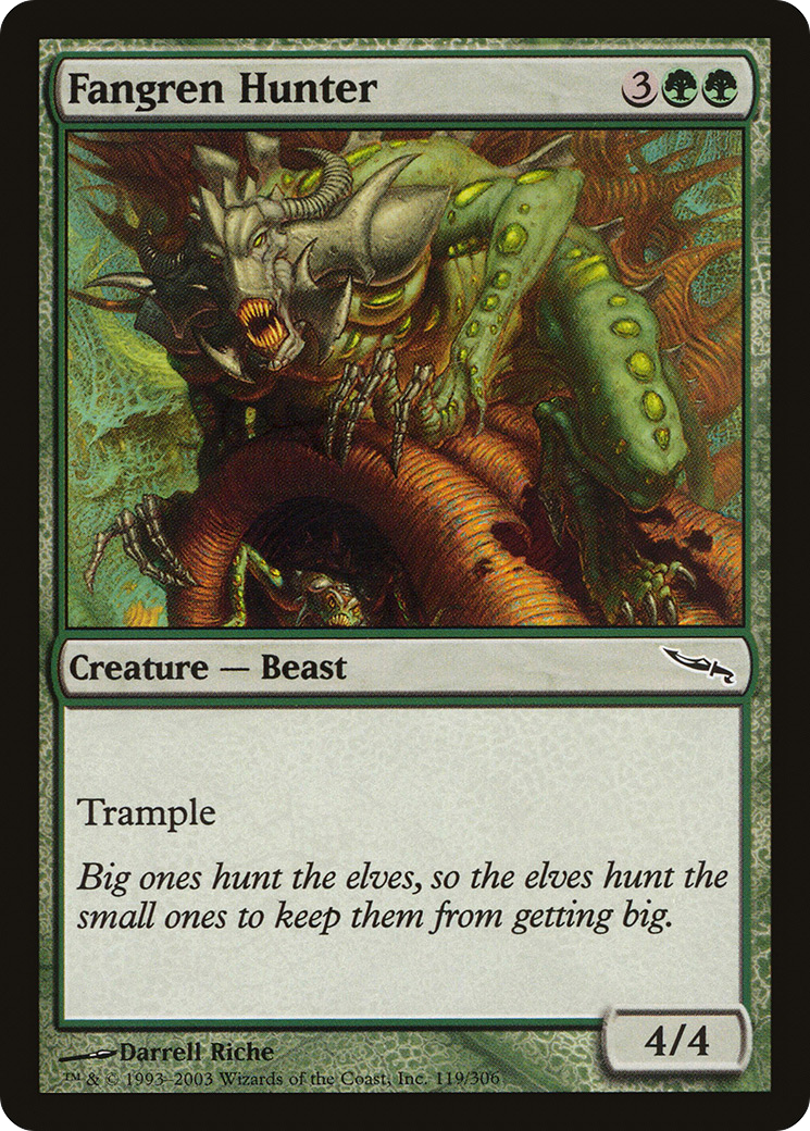 Fangren Hunter (MRD-119) - Mirrodin Foil - Premium MTG Single from Wizards of the Coast - Just $0.08! Shop now at Game Crave Tournament Store