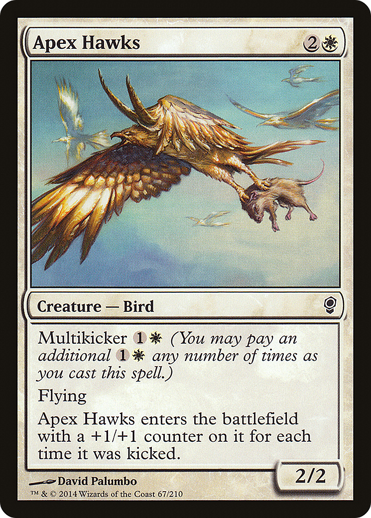 Apex Hawks (CNS-067) - Conspiracy Foil - Premium MTG Single from Wizards of the Coast - Just $0.25! Shop now at Game Crave Tournament Store