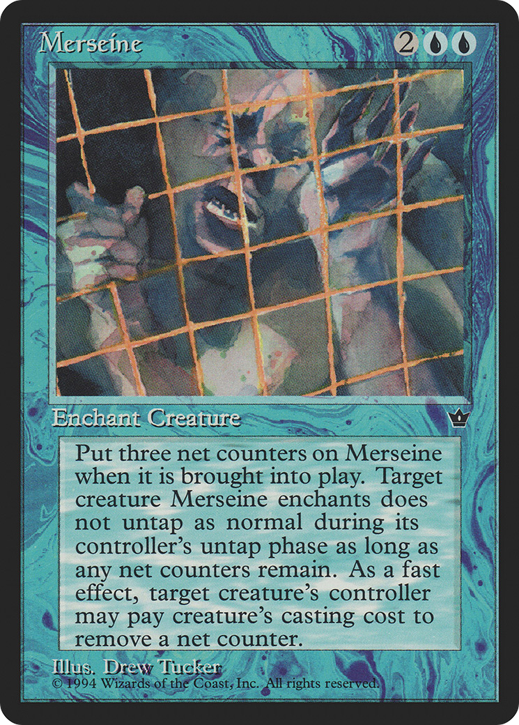 Merseine (FEM-23C) - Fallen Empires - Premium MTG Single from Wizards of the Coast - Just $0.25! Shop now at Game Crave Tournament Store