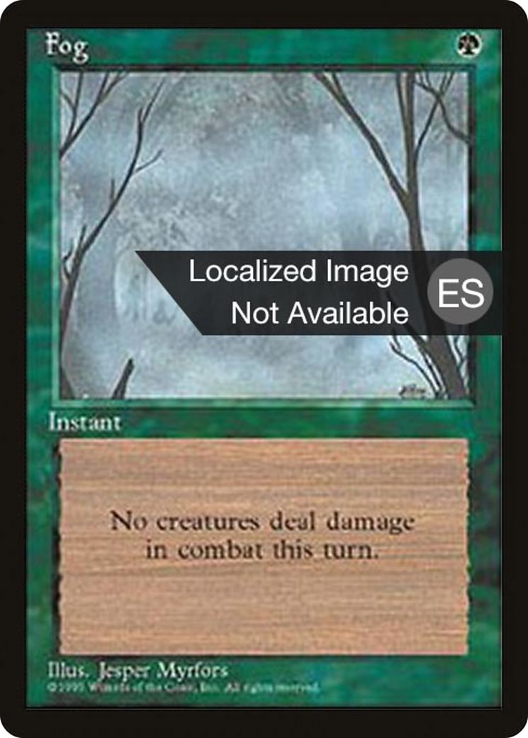 Fog (4BB-244) - Fourth Edition Foreign Black Border - Premium MTG Single from Wizards of the Coast - Just $0.48! Shop now at Game Crave Tournament Store