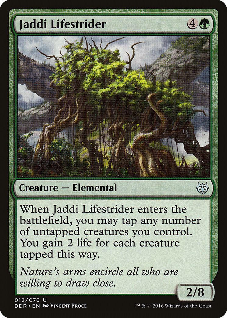 Jaddi Lifestrider (DDR-012) - Duel Decks: Nissa vs. Ob Nixilis - Premium MTG Single from Wizards of the Coast - Just $0.08! Shop now at Game Crave Tournament Store