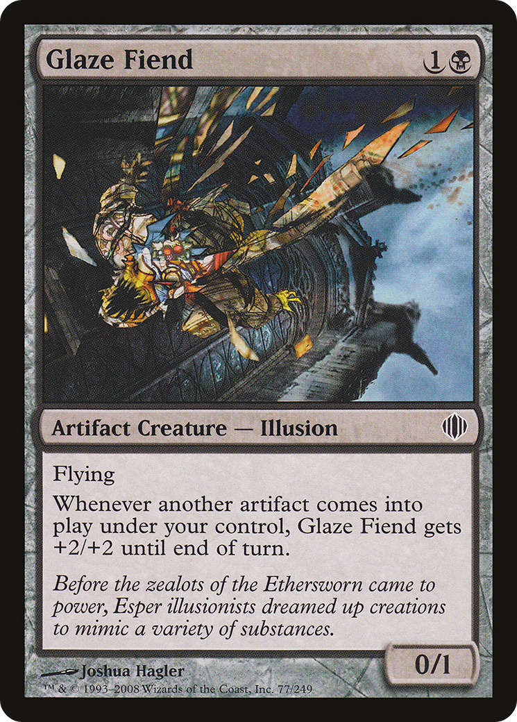 Glaze Fiend (ALA-077) - Shards of Alara - Premium MTG Single from Wizards of the Coast - Just $0.25! Shop now at Game Crave Tournament Store