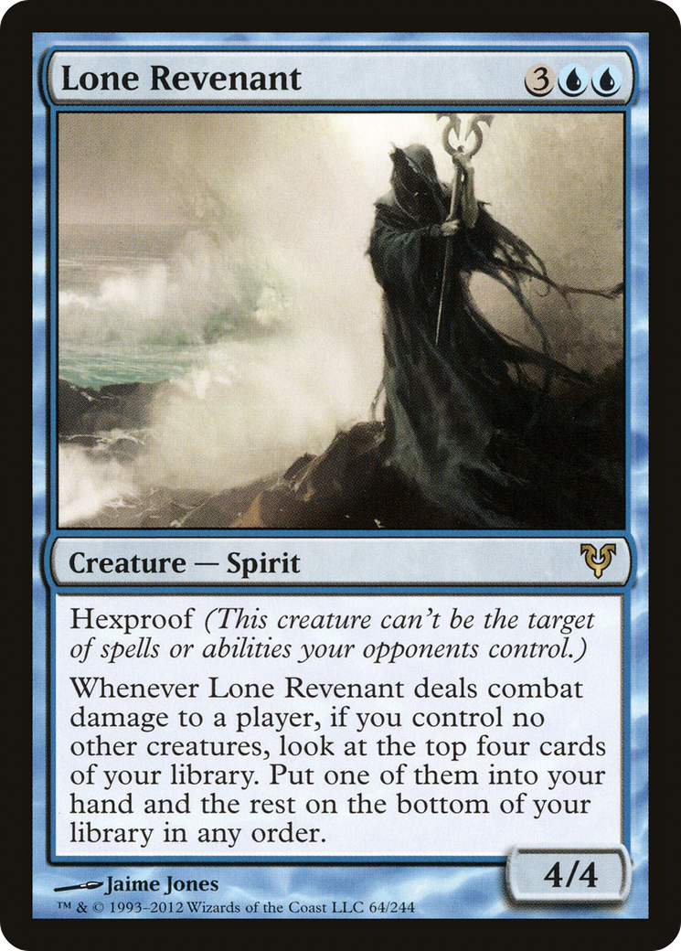 Lone Revenant (AVR-064) - Avacyn Restored Foil - Premium MTG Single from Wizards of the Coast - Just $0.25! Shop now at Game Crave Tournament Store