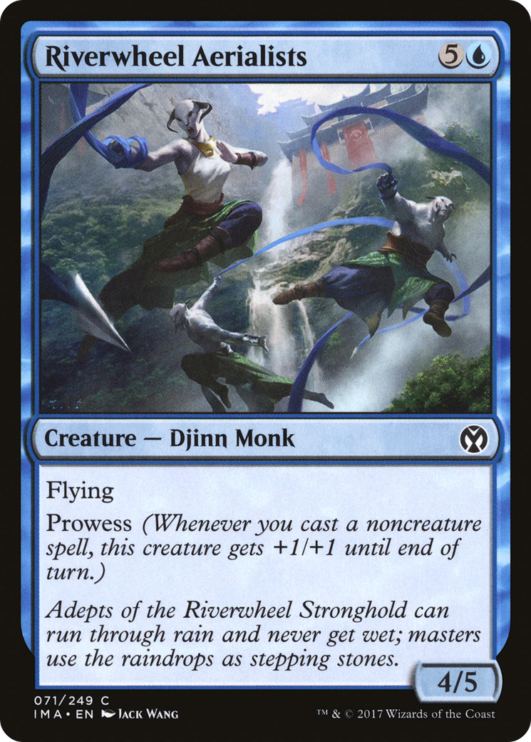 Riverwheel Aerialists (IMA-071) - Iconic Masters Foil - Premium MTG Single from Wizards of the Coast - Just $0.08! Shop now at Game Crave Tournament Store