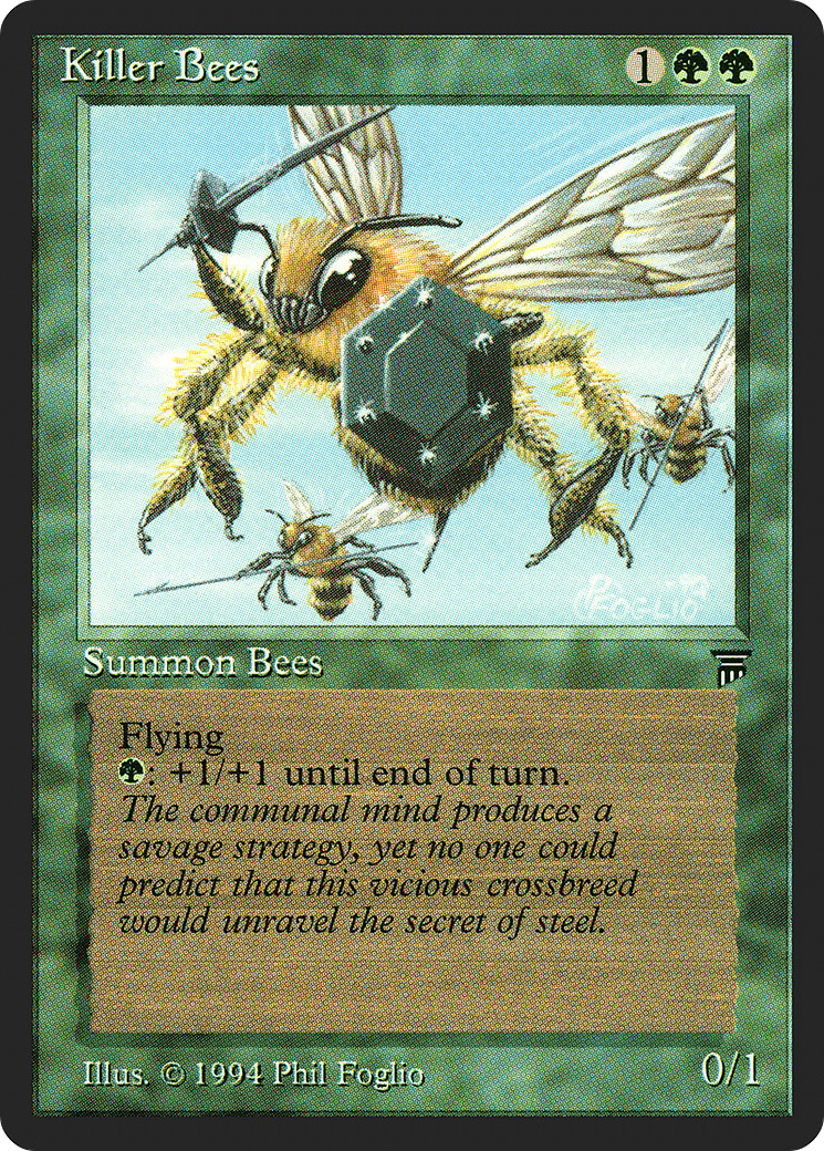 Killer Bees (LEG-192) - Legends - Premium MTG Single from Wizards of the Coast - Just $7.94! Shop now at Game Crave Tournament Store