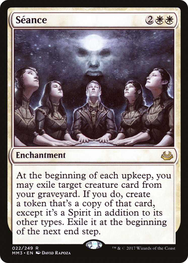 Séance (MM3-022) - Modern Masters 2017 - Premium MTG Single from Wizards of the Coast - Just $0.08! Shop now at Game Crave Tournament Store