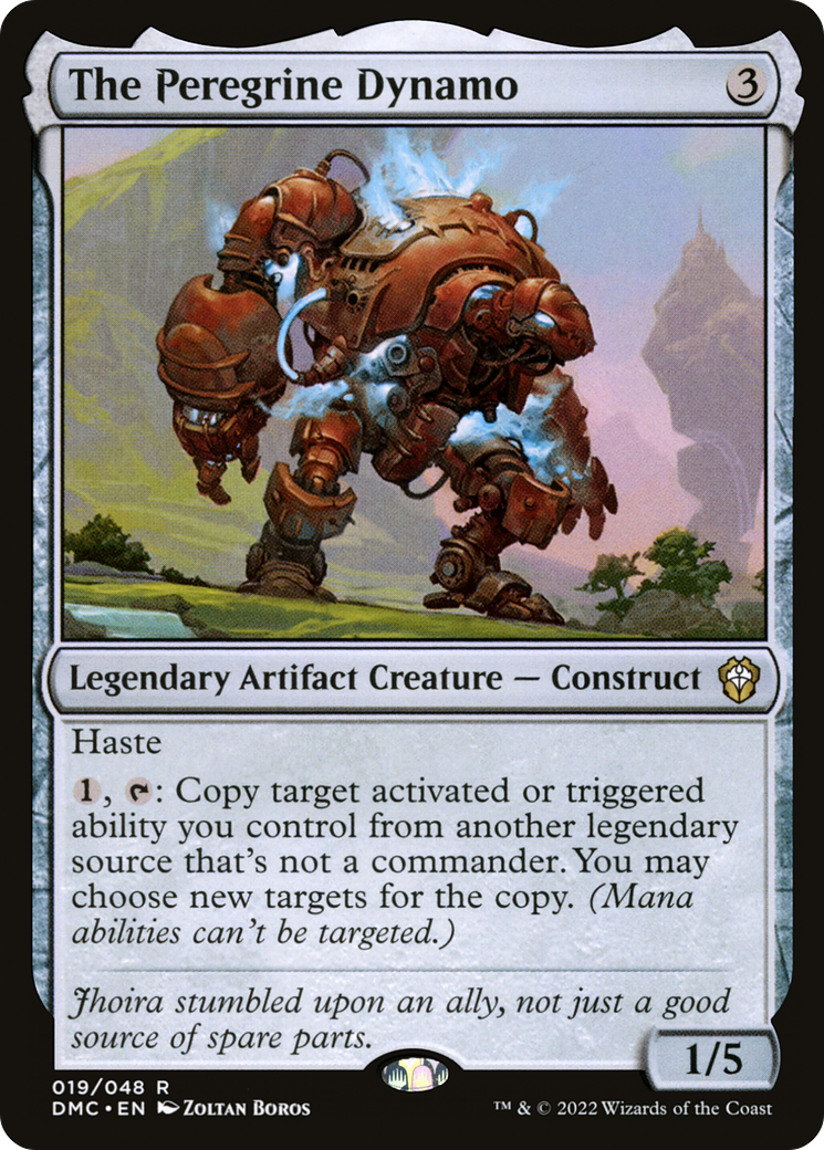 The Peregrine Dynamo (DMC-019) - Dominaria United Commander - Premium MTG Single from Wizards of the Coast - Just $0.43! Shop now at Game Crave Tournament Store