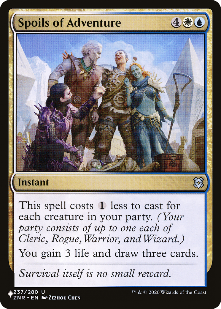 Spoils of Adventure (PLIST-797) - The List - Premium MTG Single from Wizards of the Coast - Just $0.25! Shop now at Game Crave Tournament Store