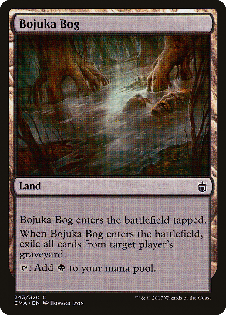 Bojuka Bog (CMA-243) - Commander Anthology - Premium MTG Single from Wizards of the Coast - Just $0.31! Shop now at Game Crave Tournament Store