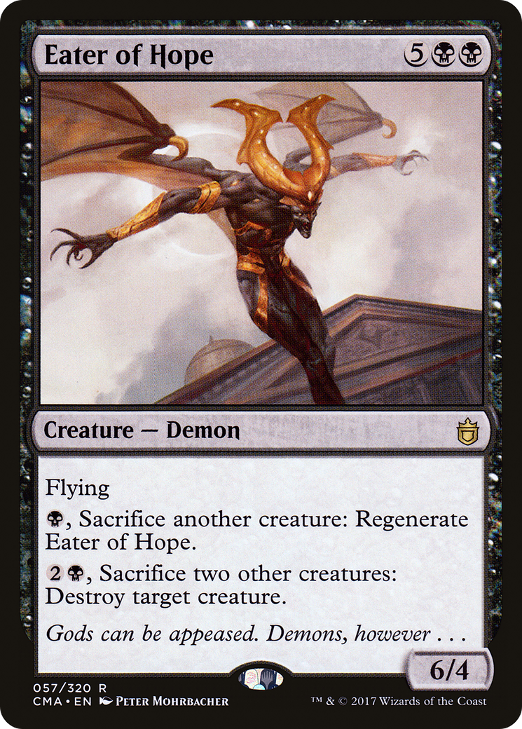 Eater of Hope (CMA-057) - Commander Anthology - Premium MTG Single from Wizards of the Coast - Just $0.08! Shop now at Game Crave Tournament Store