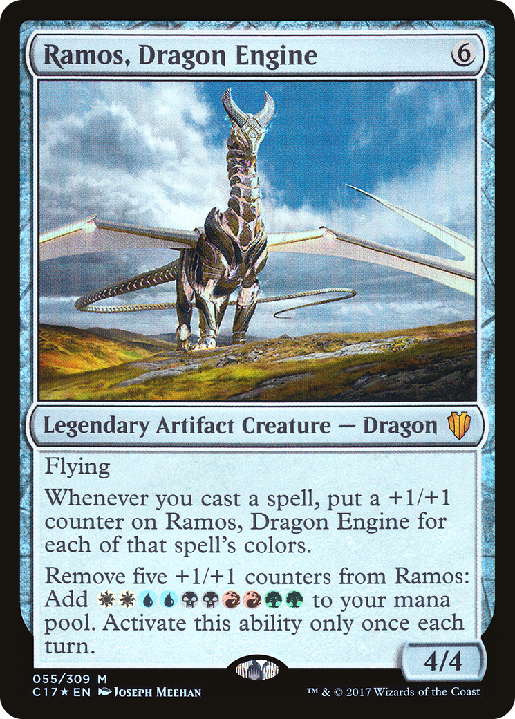 Ramos, Dragon Engine (C17-055) - Commander 2017 Foil - Premium MTG Single from Wizards of the Coast - Just $0.77! Shop now at Game Crave Tournament Store