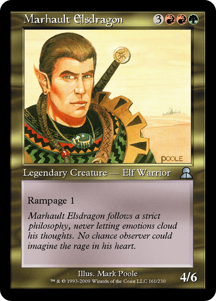 Marhault Elsdragon (ME3-161) - Masters Edition III - Premium MTG Single from Wizards of the Coast - Just $0! Shop now at Game Crave Tournament Store