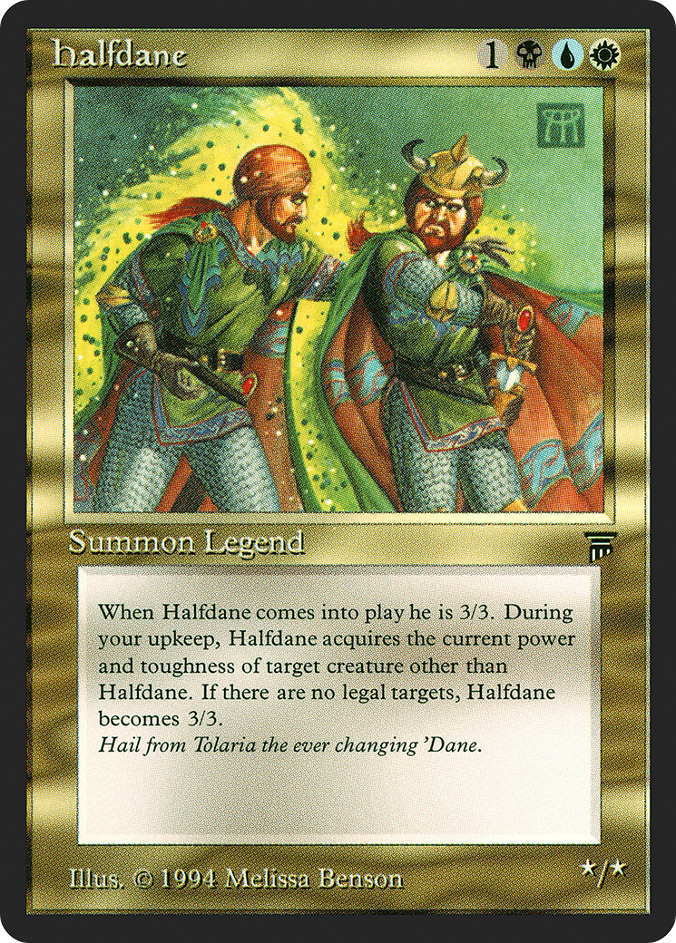 Halfdane (LEG-229) - Legends - Premium MTG Single from Wizards of the Coast - Just $8.15! Shop now at Game Crave Tournament Store