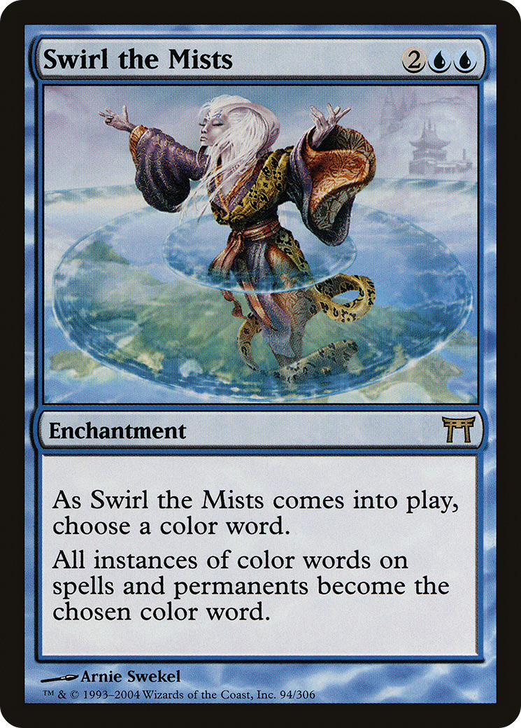 Swirl the Mists (CHK-094) - Champions of Kamigawa Foil - Premium MTG Single from Wizards of the Coast - Just $1.13! Shop now at Game Crave Tournament Store