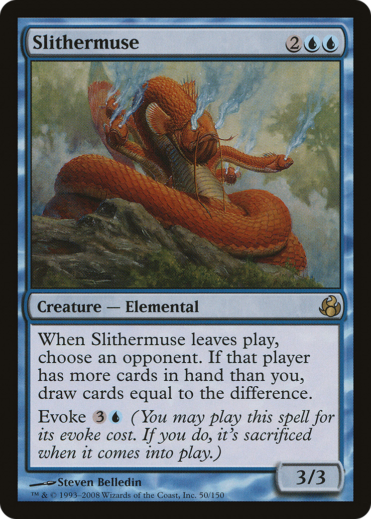 Slithermuse (MOR-050) - Morningtide - Premium MTG Single from Wizards of the Coast - Just $0.20! Shop now at Game Crave Tournament Store