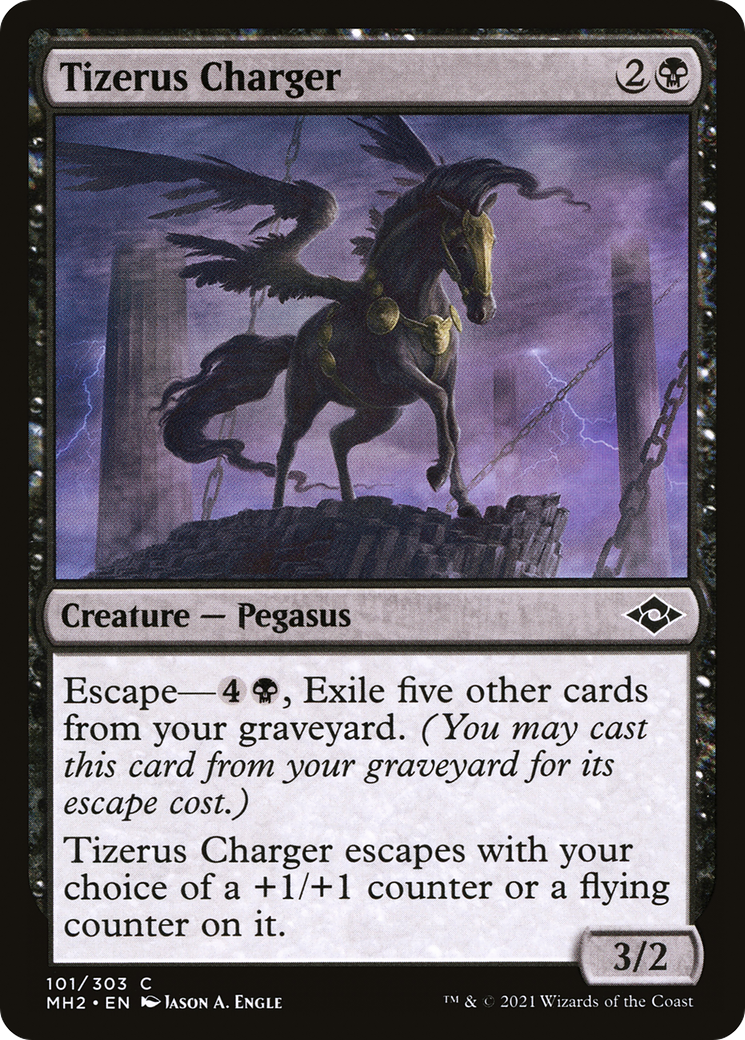 Tizerus Charger (MH2-101) - Modern Horizons 2 Foil - Premium MTG Single from Wizards of the Coast - Just $0.08! Shop now at Game Crave Tournament Store