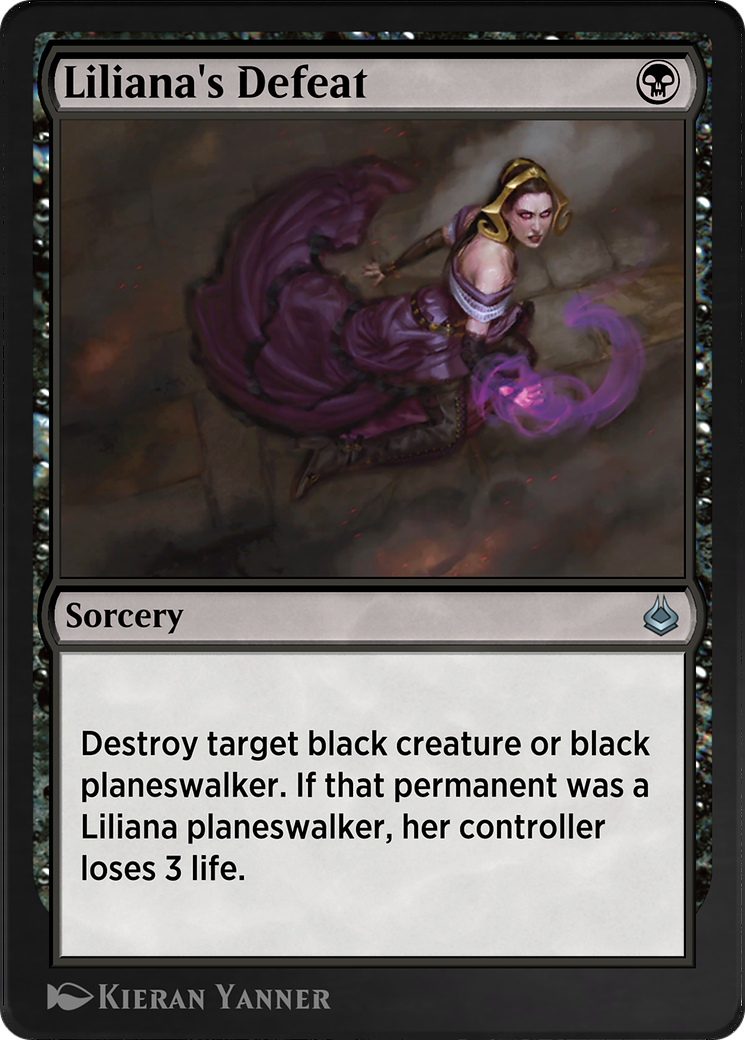 Liliana's Defeat (AKR-112) - Amonkhet Remastered - Premium MTG Single from Wizards of the Coast - Just $0! Shop now at Game Crave Tournament Store