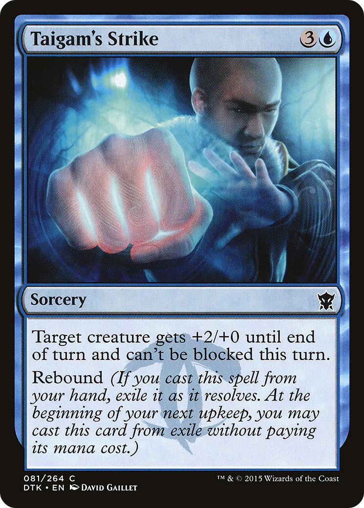 Taigam's Strike (DTK-081) - Dragons of Tarkir - Premium MTG Single from Wizards of the Coast - Just $0.08! Shop now at Game Crave Tournament Store