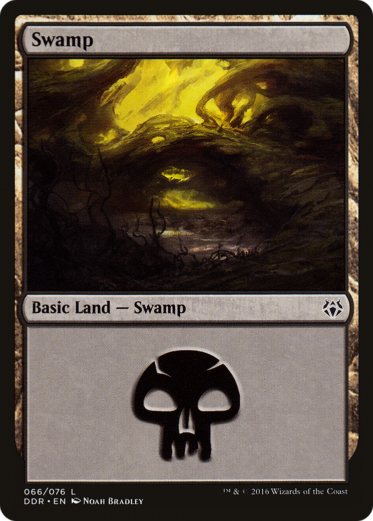 Swamp (DDR-066) - Duel Decks: Nissa vs. Ob Nixilis - Premium MTG Single from Wizards of the Coast - Just $0.08! Shop now at Game Crave Tournament Store