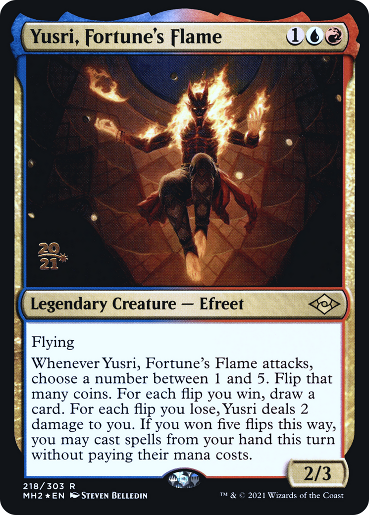 Yusri, Fortune's Flame (PMH2-218S) - Modern Horizons 2 Promos Foil - Premium MTG Single from Wizards of the Coast - Just $0.15! Shop now at Game Crave Tournament Store