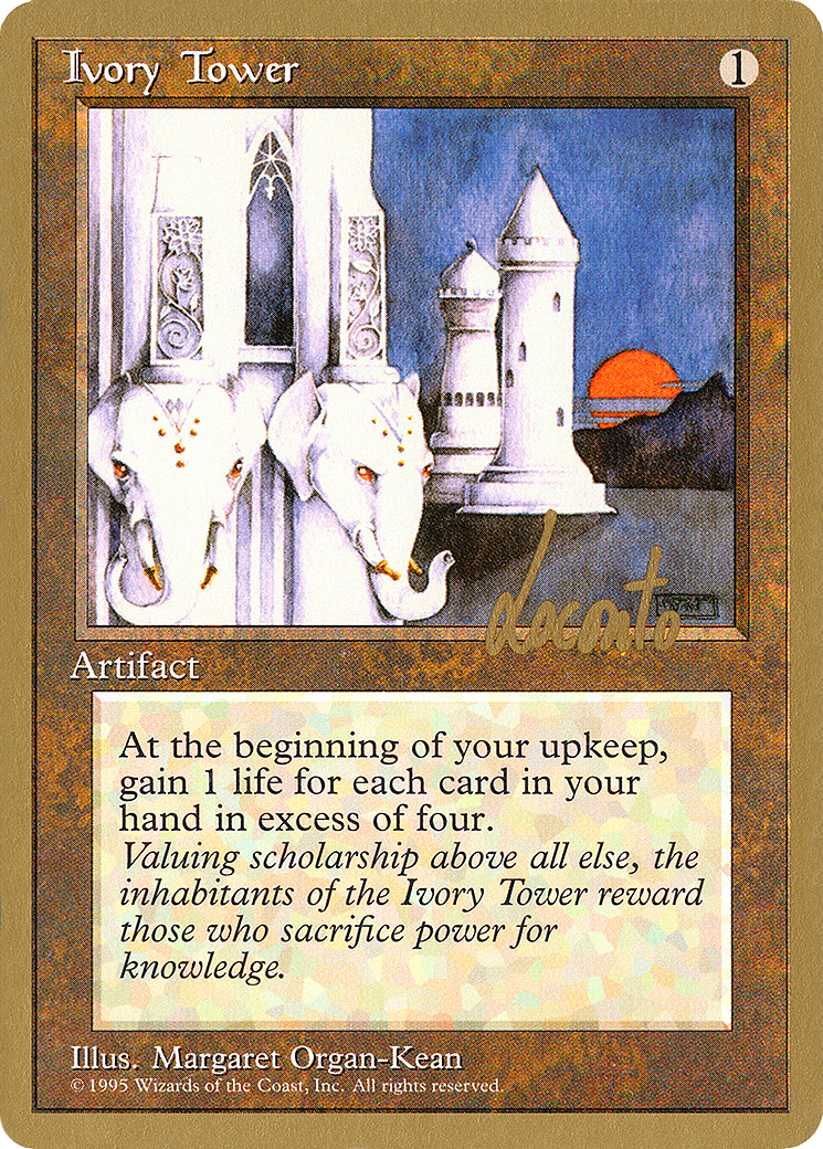 Ivory Tower (PTC-ML328) - Pro Tour Collector Set - Premium MTG Single from Wizards of the Coast - Just $0.24! Shop now at Game Crave Tournament Store