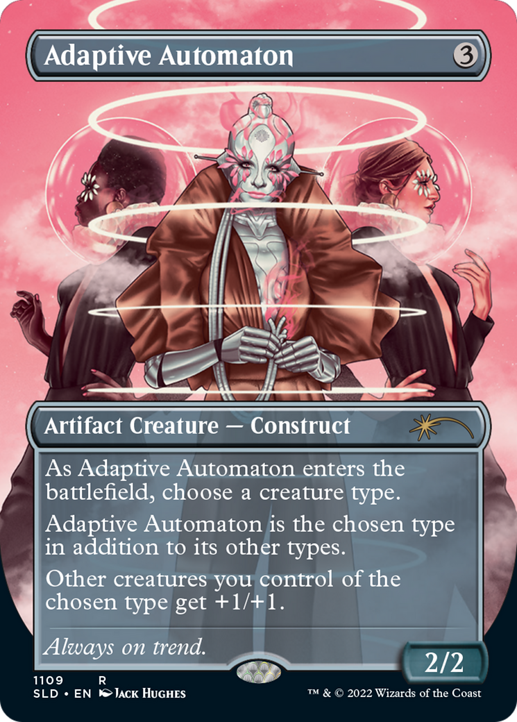 Adaptive Automaton (SLD-1109) - Secret Lair Drop (Borderless) Foil - Premium MTG Single from Wizards of the Coast - Just $1.60! Shop now at Game Crave Tournament Store